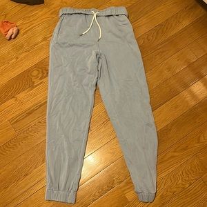 Light blue sweatpants